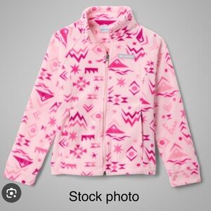 •NWT• Girls' Benton Springs™ II Printed Fleece Jacket | Pink | XL
